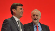 Andy Burnham and Jeremy Corbyn