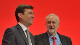 Andy Burnham and Jeremy Corbyn
