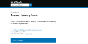 Updated forms bring reminder on s21 limits