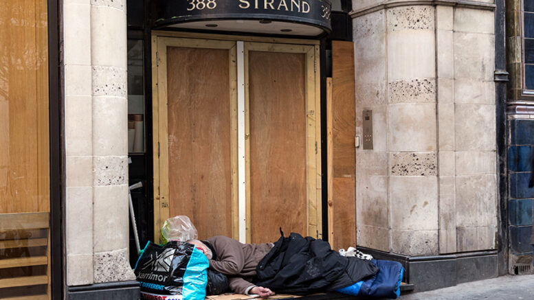 London Rental Market Collapse Fuels Surge in Homelessness