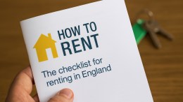 Tenant holding ‘how to rent’ guide highlighting legal requirement landlords often miss