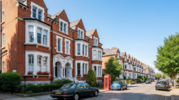 British Victorian residential property exterior