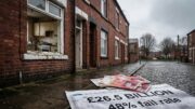 UK rental property with pound notes for Decent Homes costs