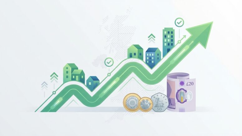 Property transactions data showing annual increase