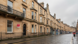 Scottish property with sold sign