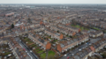 Aerial view of Bethnal Green residential streets