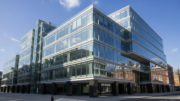 London financial district office building