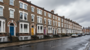 Victorian terraced houses suggesting HMO conversions