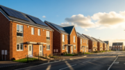 Manchester terraced houses with solar panels and energy upgrades