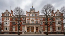 Greenwich Council building with Victorian municipal architecture