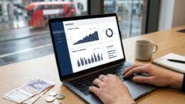 Digital accounting platform for landlords showing MTD compliance dashboard