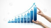House price growth chart showing modest annual increase