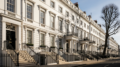 Georgian townhouses in London Mayfair district