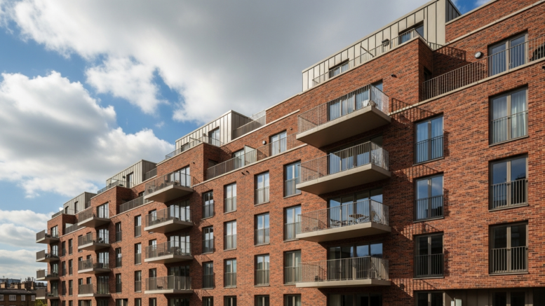 London apartment block where tenants face eviction notices