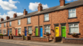 Terraced houses in County Durham representing affordable family homes