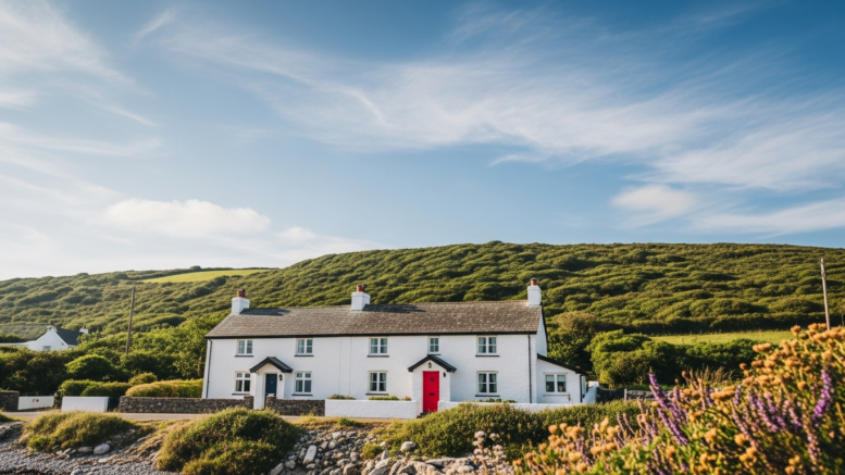Welsh holiday let cottage in coastal setting