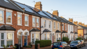 UK homes with visible energy-efficiency upgrades