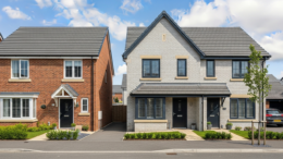 Two similar UK rental homes shown for rent comparison