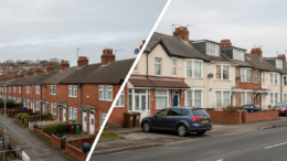 Contrasting northern and southern UK housing