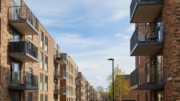 London rental blocks in bright daylight after RRA