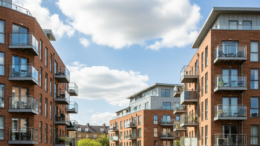 Modern apartment block linked to leasehold reform