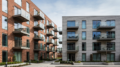 Modern British apartment block under leasehold reform debate