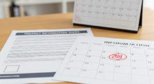 RRA information sheet deadline risks late landlord scramble