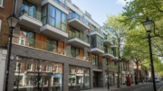 UK mixed-use building with flats above shopfront