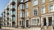 Mixed UK rental properties in bright daylight