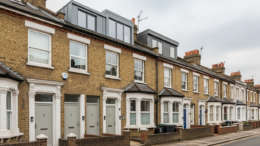 Victorian shared houses on a Kent street
