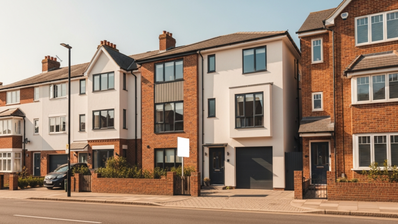 British houses in a flat spring sales market
