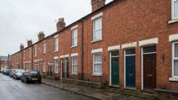 Luton terraced houses in a licensed rental area
