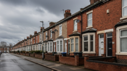 Row of British rental stock for buy-to-let story