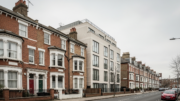 South East England homes under an overcast sky