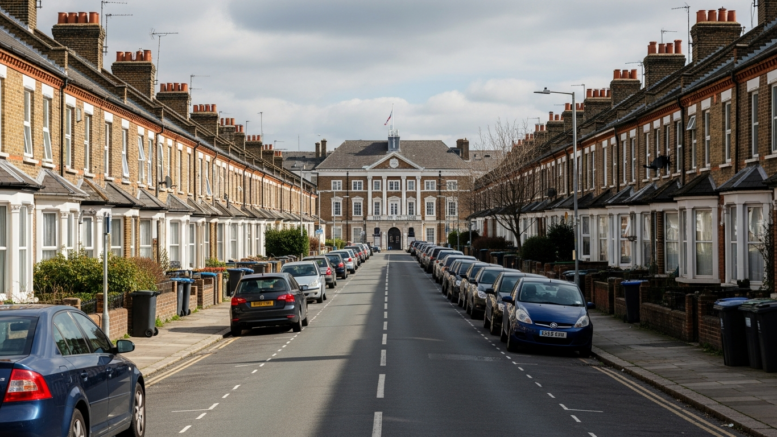 British street linked to HMO planning controls
