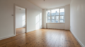 Empty British rental flat between tenancies