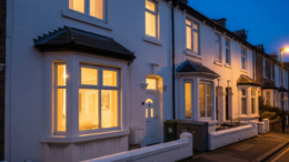 Upgraded UK HMO rental property exterior