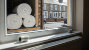 British terraced rental home with energy upgrade details