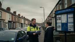 Preston terraced homes and licensing consultation scene