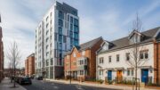Modern housing development representing affordable and social housing supply