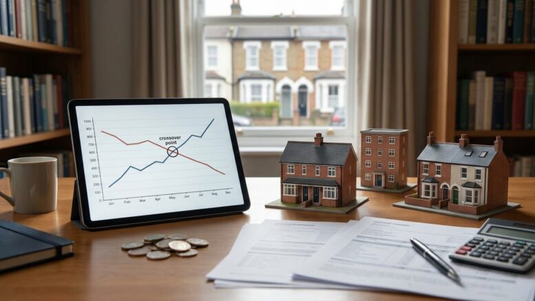 Landlord desk, portfolio crossover chart