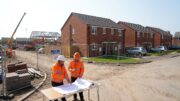 New UK affordable homes under construction