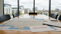 London rental blocks with council enforcement meeting setup