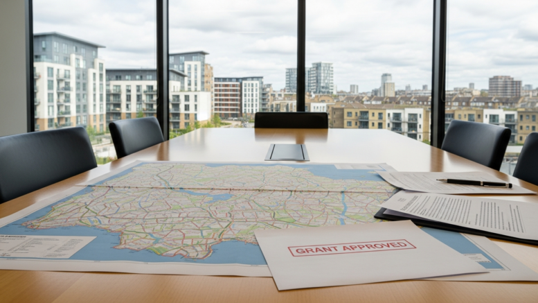 London rental blocks with council enforcement meeting setup