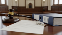 Judge's gavel, house keys and a gas safety certificate representing a Supreme Court Section 21 appeal