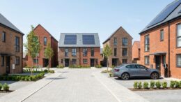 New family rental homes on a Midlands development
