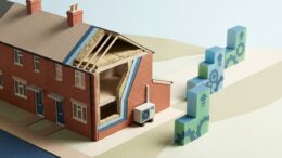 British rental home with insulation and heat pump upgrades