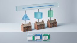 UK rental homes beneath a three-year rent cap graphic