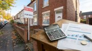 For Sale board outside rental flat as Budget tax calls grow