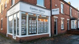 To Let board outside terraced rental amid high demand